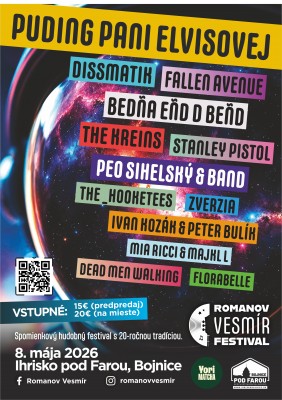 Festival ROMANOV VESMÍR 2026