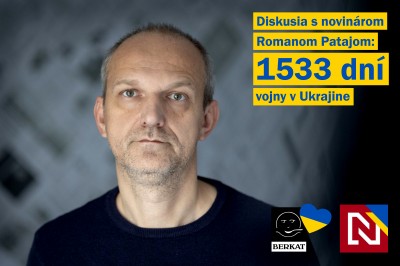 Diskusia s Romanom Patajom: 1533 dní vojny v Ukrajine