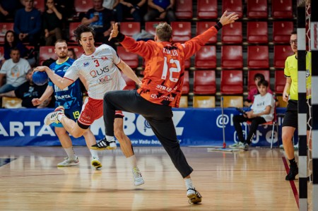Foto semifinále hádzaná: Bojnice zdolali Považskú Bystricu 28:27 a vedú v sérii 2:1 14