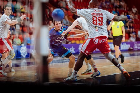 Foto semifinále hádzaná: Bojnice zdolali Považskú Bystricu 28:27 a vedú v sérii 2:1 16