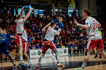 Foto semifinále hádzaná: Bojnice zdolali Považskú Bystricu 28:27 a vedú v sérii 2:1 32