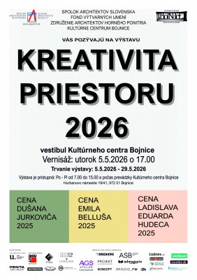 Kreativita priestoru 2026