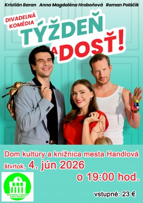 TÝŽDEŇ A DOSŤ!