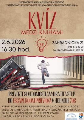 Júnový kvíz medzi knihami