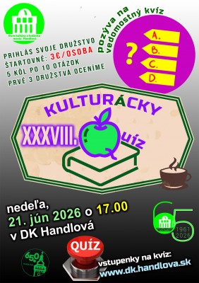 XXXVIII. KULTURÁCKY QUÍZ