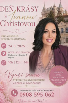 Deň s Ivankou Christovou v Bojniciach