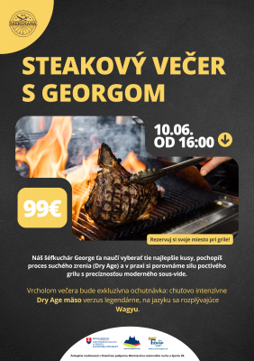 Steakový večer s Georgom