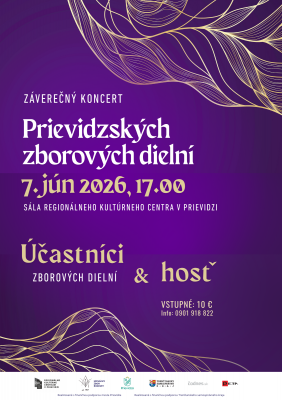 Záverečný koncert Prievidzských zborových dielní 2026