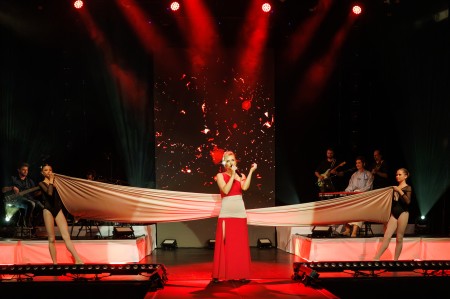 Foto: Jana Krištof Lehotská ovládla na svojej koncertnej show v Prievidzi všetky ELEMENTY 12