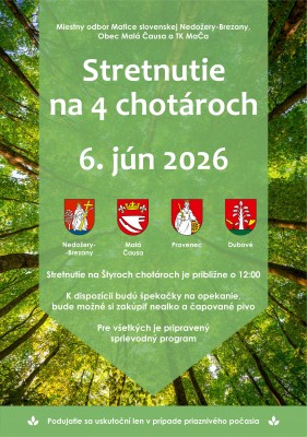 Stretnutie na 4 chotároch 2026