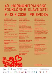 40. Hornonitrianske folklórne slávnosti 2026 0
