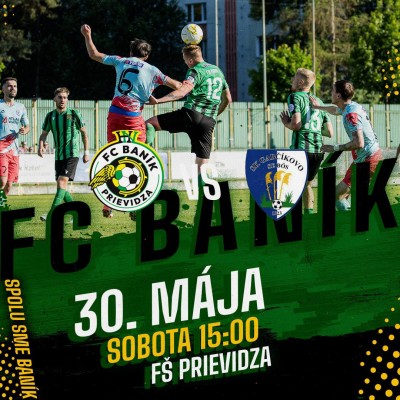 FC Baník Prievidza - ŠK 1923 Gabčíkovo