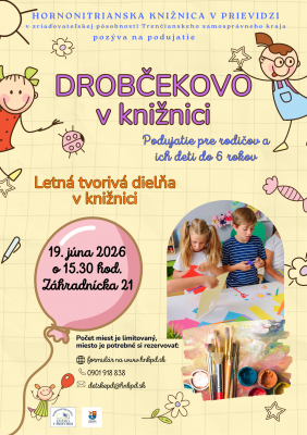 Drobčekovo – Letná tvorivá dielňa