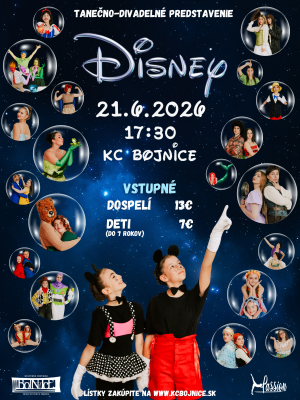 TS Passion – DISNEY (tanečno-divadelné predstavenie)