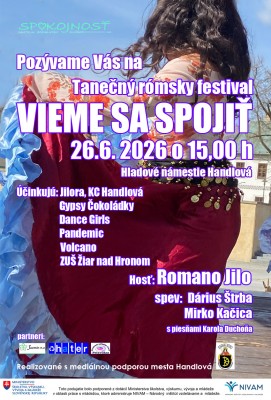 Tanečný rómsky festival "Vieme sa spojiť"
