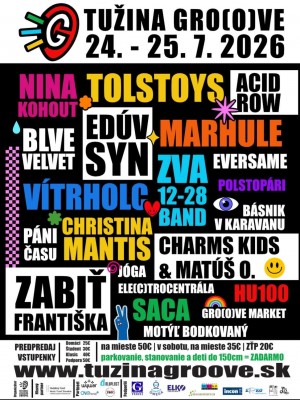 Tužina Groove festival 2026 - kompletný program
