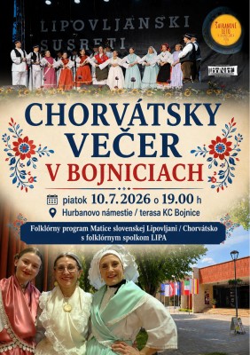 Chorvátsky večer v Bojniciach