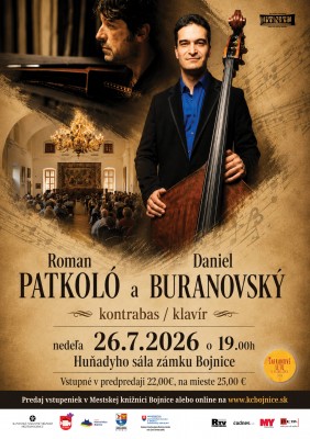 Koncert Romana Patkoló a Daniela Buranovského na Bojnickom zámku