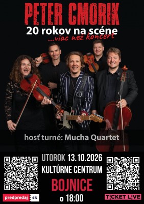 PETER CMORIK: 20 rokov na scéne (…viac než koncert)