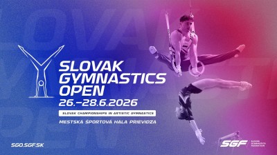 Vyvrcholenie gymnastickej sezóny - Slovak Gymnastics Open 2026 - Prievidza