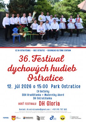 Festival dychových hudieb Ostratice 2026