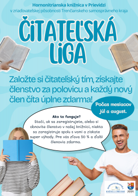 Založte si v lete čitateľskú ligu a získajte super výhody