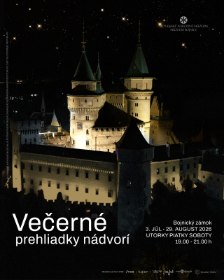 Večerné prehliadky nádvorí Bojnického zámku