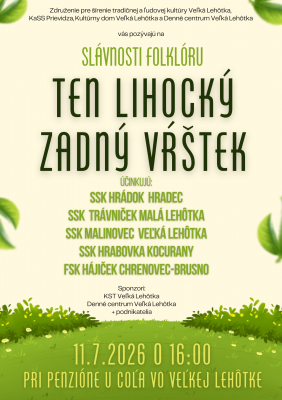 Ten lihocký zadný vŕštek (slávnosti folklóru)
