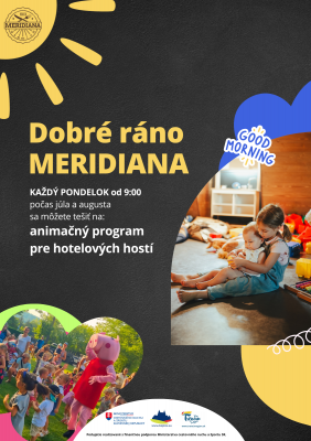 Dobré ráno MERIDIANA počas celého leta! 🎈😊