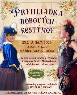Prehliadka dobových kostýmov