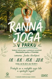 RANNÁ JOGA V PARKU 0