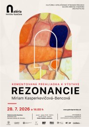 REZONANCIE –  z tvorby Miriam Kasperkevičovej–Bencovej 0