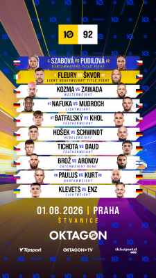 Oktagon 92 vysielame naživo v Barracku😎