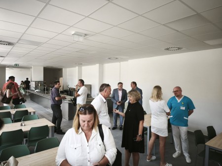Foto a video: Nemocnica v Bojniciach otvorila úplne novú kuchyňu. Rekonštrukcia stála 3,75 milióna eur 1
