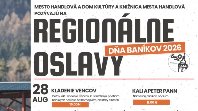 Banícky jarmok Handlová 2026 - kompletný program