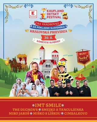 KAUFLAND DETSKÝ FESTIVAL - PRIEVIDZA - MIRO JAROŠ, IMT SMILE