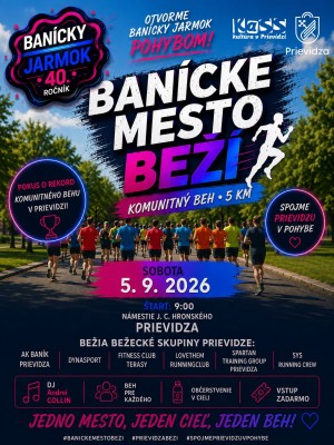 BANÍCKE MESTO BEŽÍ! 🏃‍♂️🏃‍♀️❤️