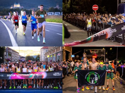 Prievidzu čaká veľký bežecký večer. Brose Night Run 2026 spojí svetovú elitu, zábavu a pomoc deťom