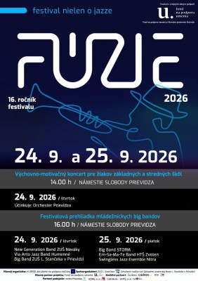 Hudobný festival FÚZIE 2026 - Prievidza