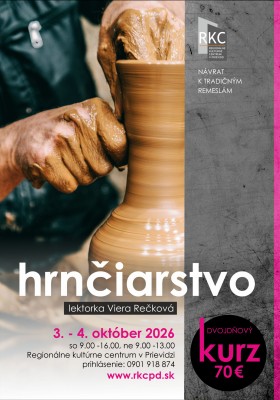 Kurz hrnčiarstva 10/2026