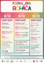 Festival Jána Roháča 2026 - kompletný program tu 0
