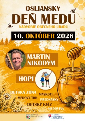 OSLIANSKY DEŇ MEDU 2026 - hosť Martin Nikodým