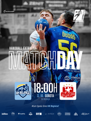 HÁDZANÁ MUŽI: HK Bojnice - MŠK P.Bystrica
