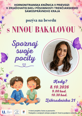 Spoznaj svoje pocity s Ninou Bakalovou