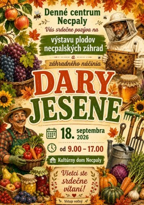 Dary jesene 2026