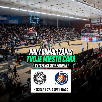 BC PRIEVIDZA - BKM LUČENEC | ŠTART TIPOS SBL