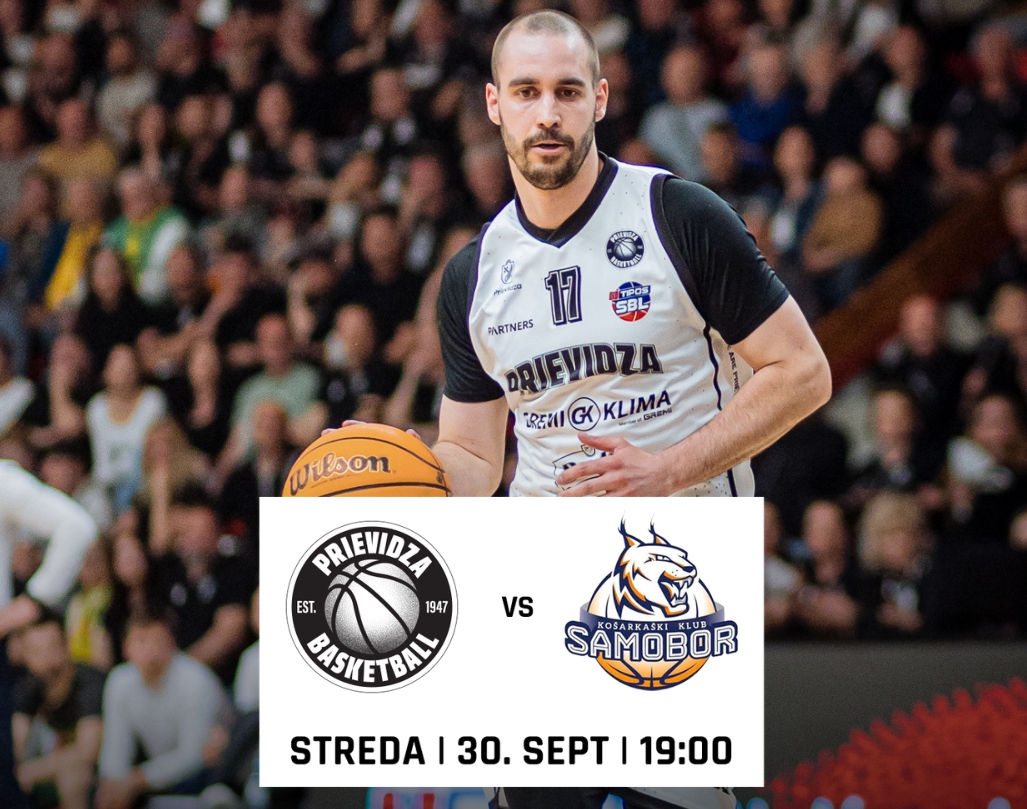 BC Prievidza štartuje boj o Európsky pohár FIBA. O postup sa pobije s chorvátskym Samoborom