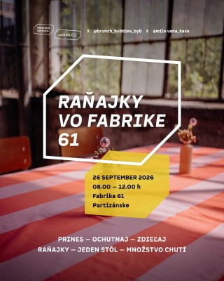 Raňajky vo Fabrike 61