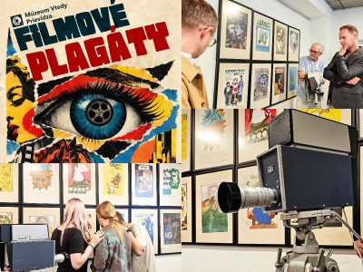 Múzeum Vtedy v Prievidzi vystavuje 60 originálnych filmových plagátov zo zlatej éry československej kinematografie