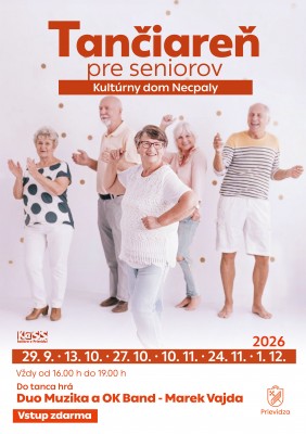 TANČIAREŇ PRE SENIOROV